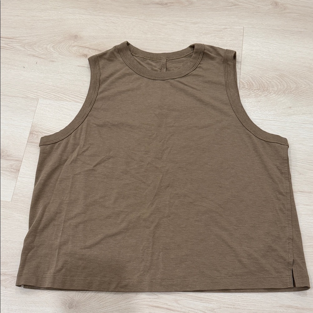 Lululemon Athletica Brown Tank Top